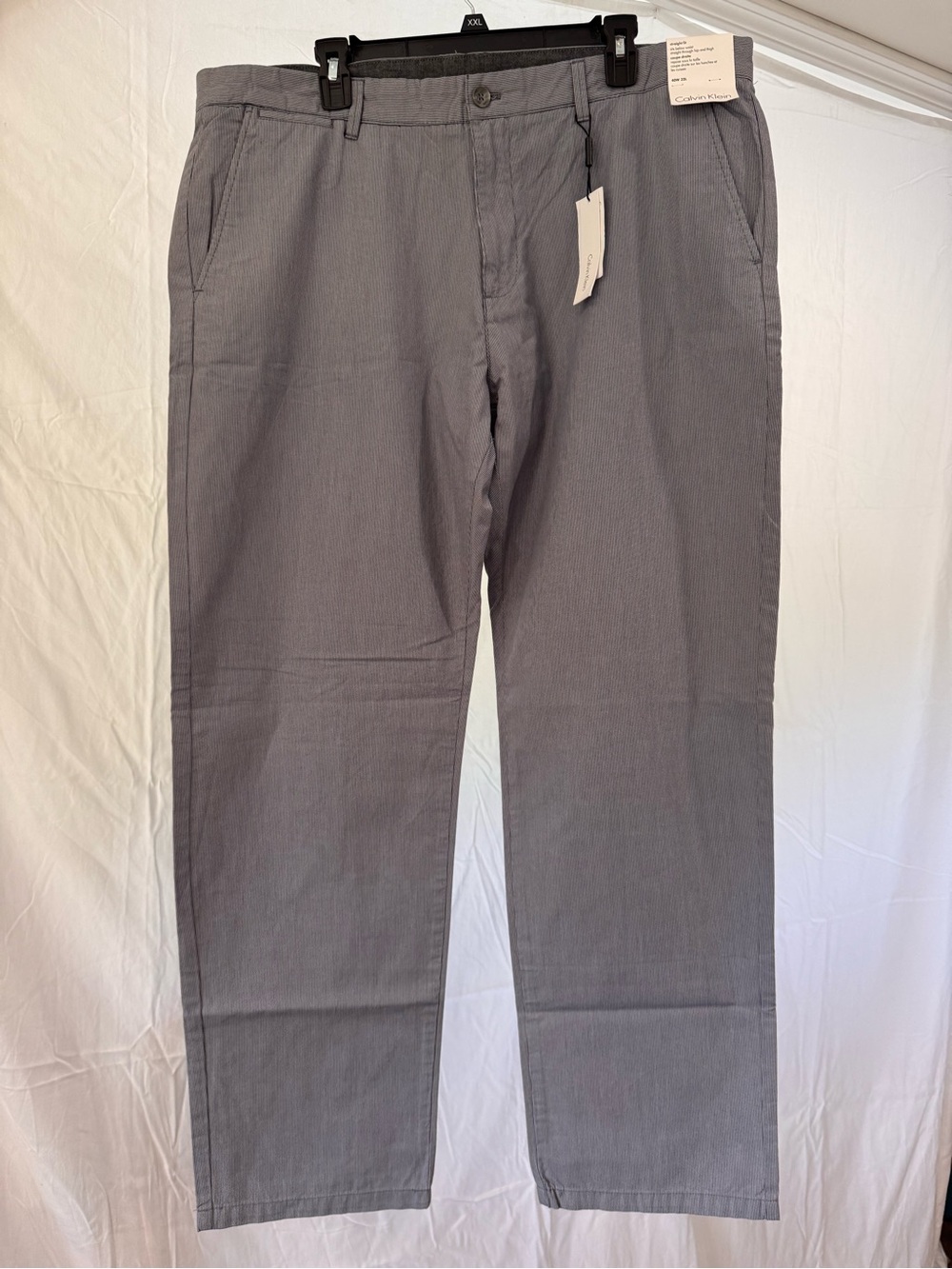 Calvin Klein Men's Straight Chinos - Gray